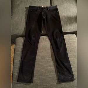 Dunhill black slim fit men’s jeans, size 34